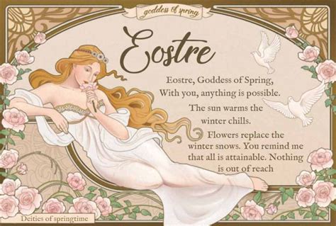The Healing and Cleansing Energies of Springtime Deities in Pagan Rituals